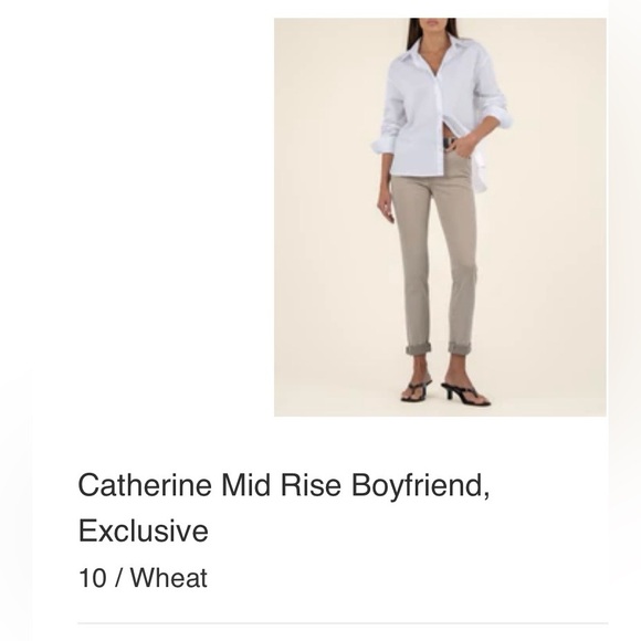 Kut from the Kloth Pants - KUT from the Kloth Women's Catherine Boyfriend in Wheat - size 10